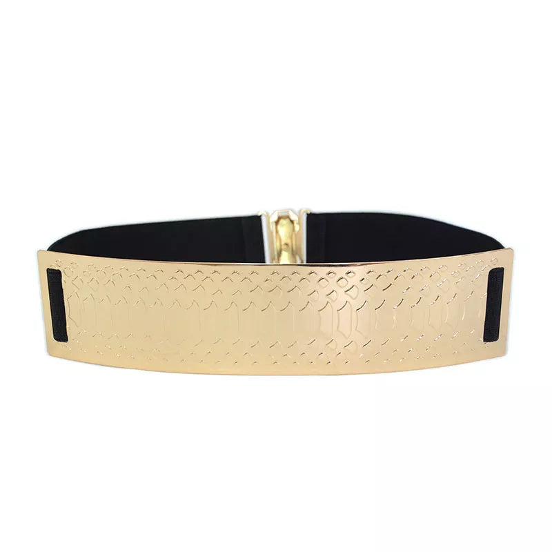 Gold Silver Brand Belt