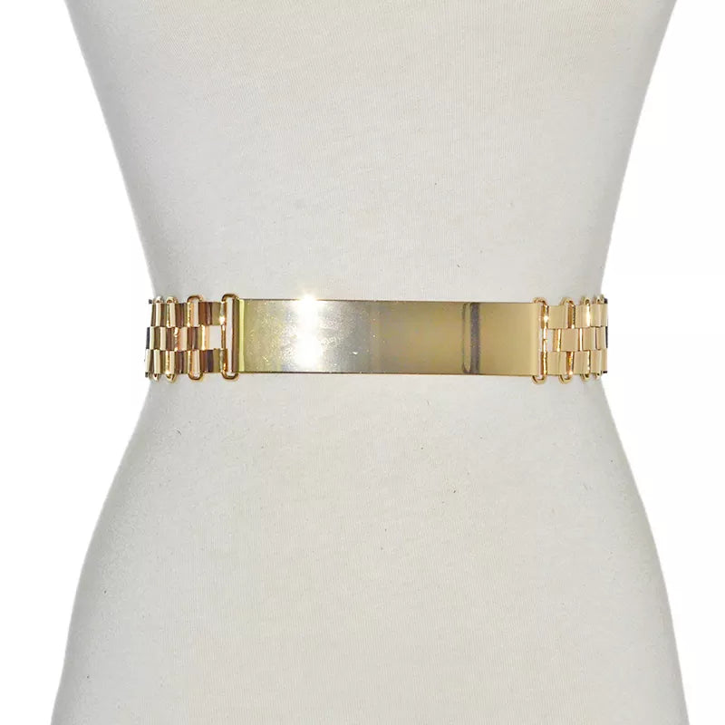 Gold Silver Brand Belt