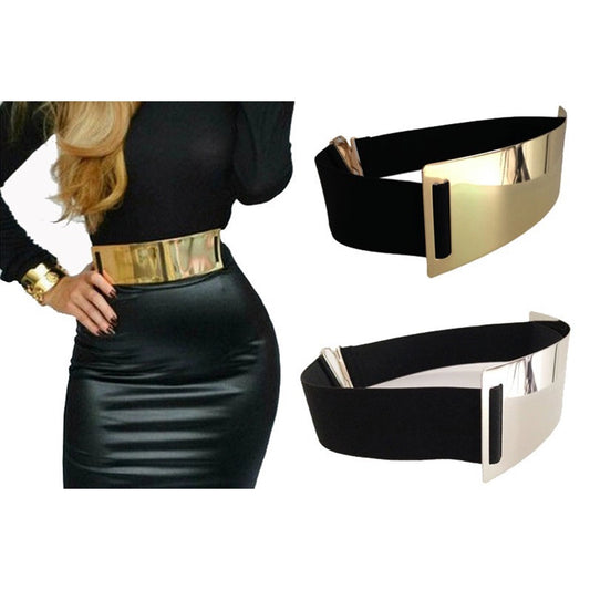 Gold Silver Brand Belt