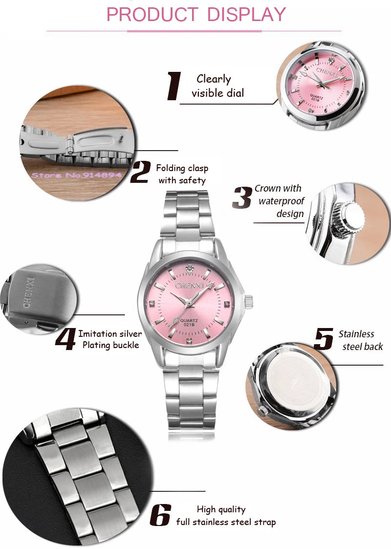 Women's Casual Waterproof Watch