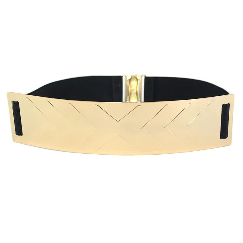 Gold Silver Brand Belt