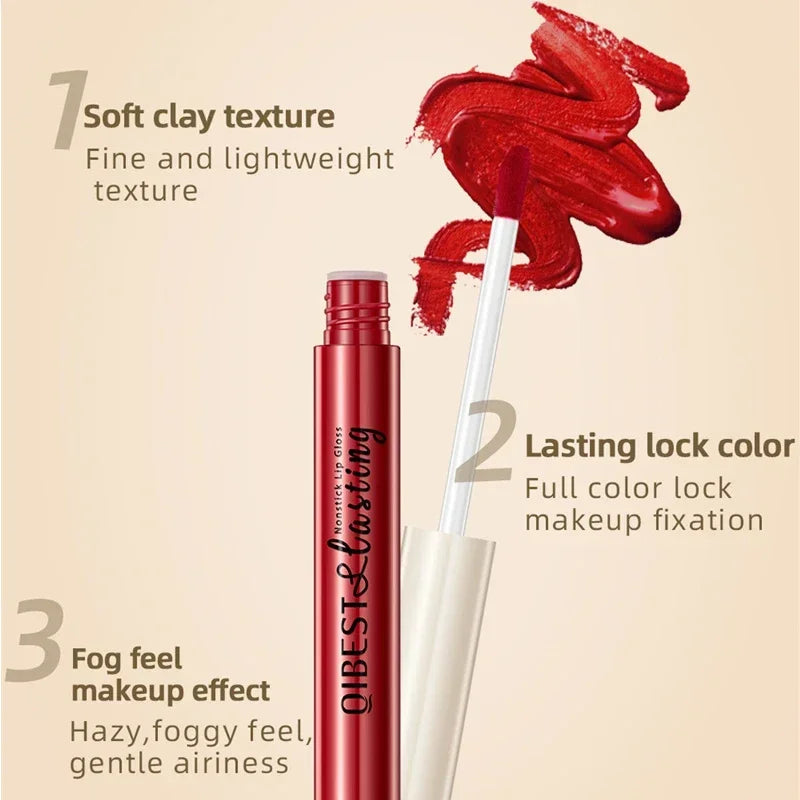 24 Colors Matte Liquid Lipstick - Waterproof