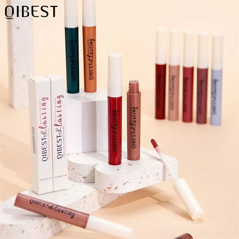 24 Colors Matte Liquid Lipstick - Waterproof