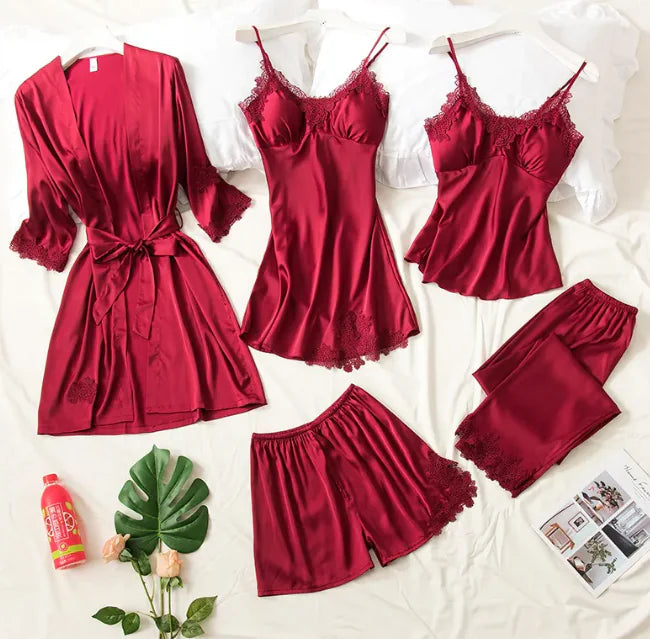 Women’s Silk Pajama Set