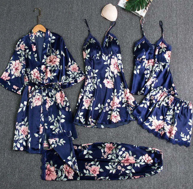 Women’s Silk Pajama Set